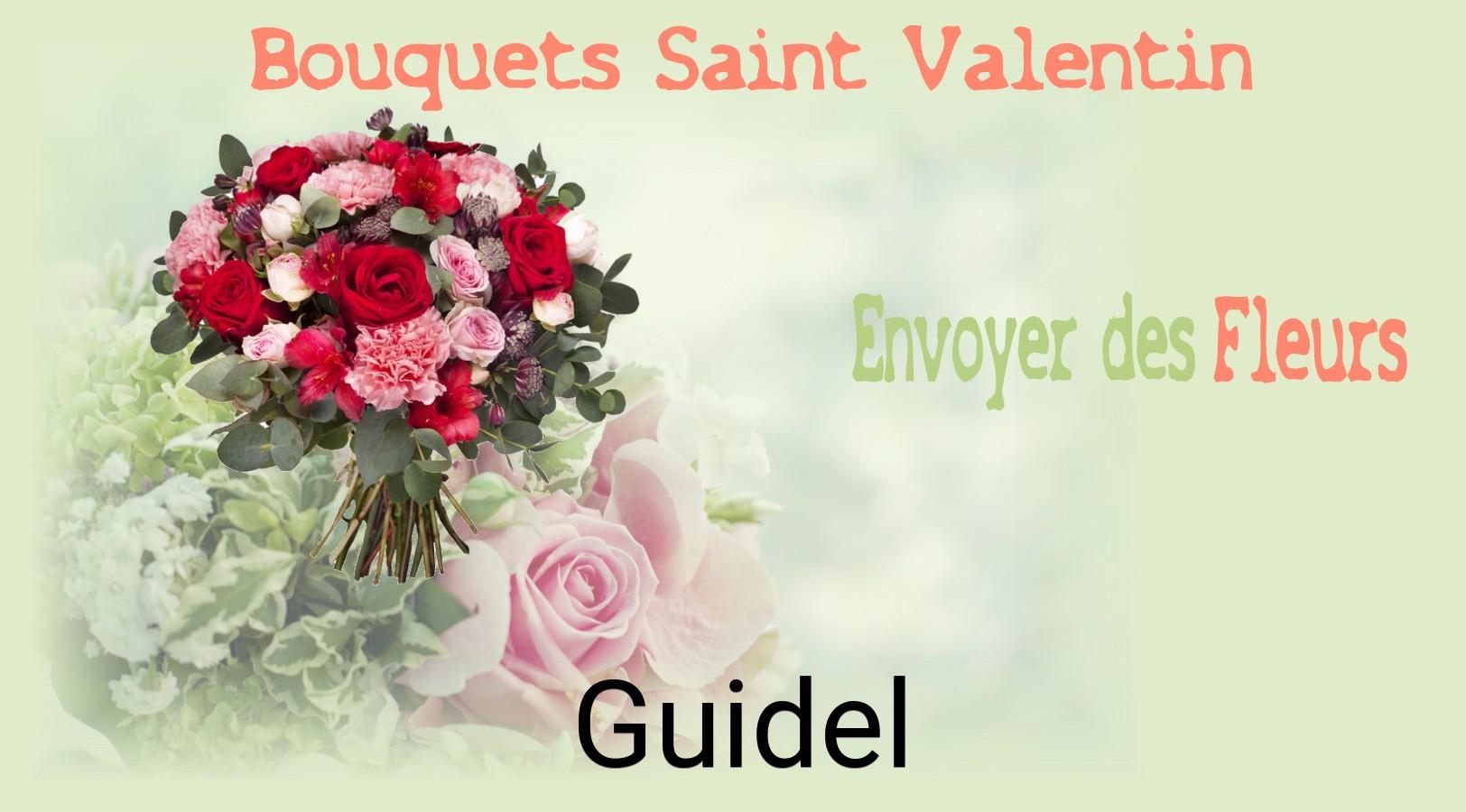 Roses de Saint-Valentin livrées à Guidel